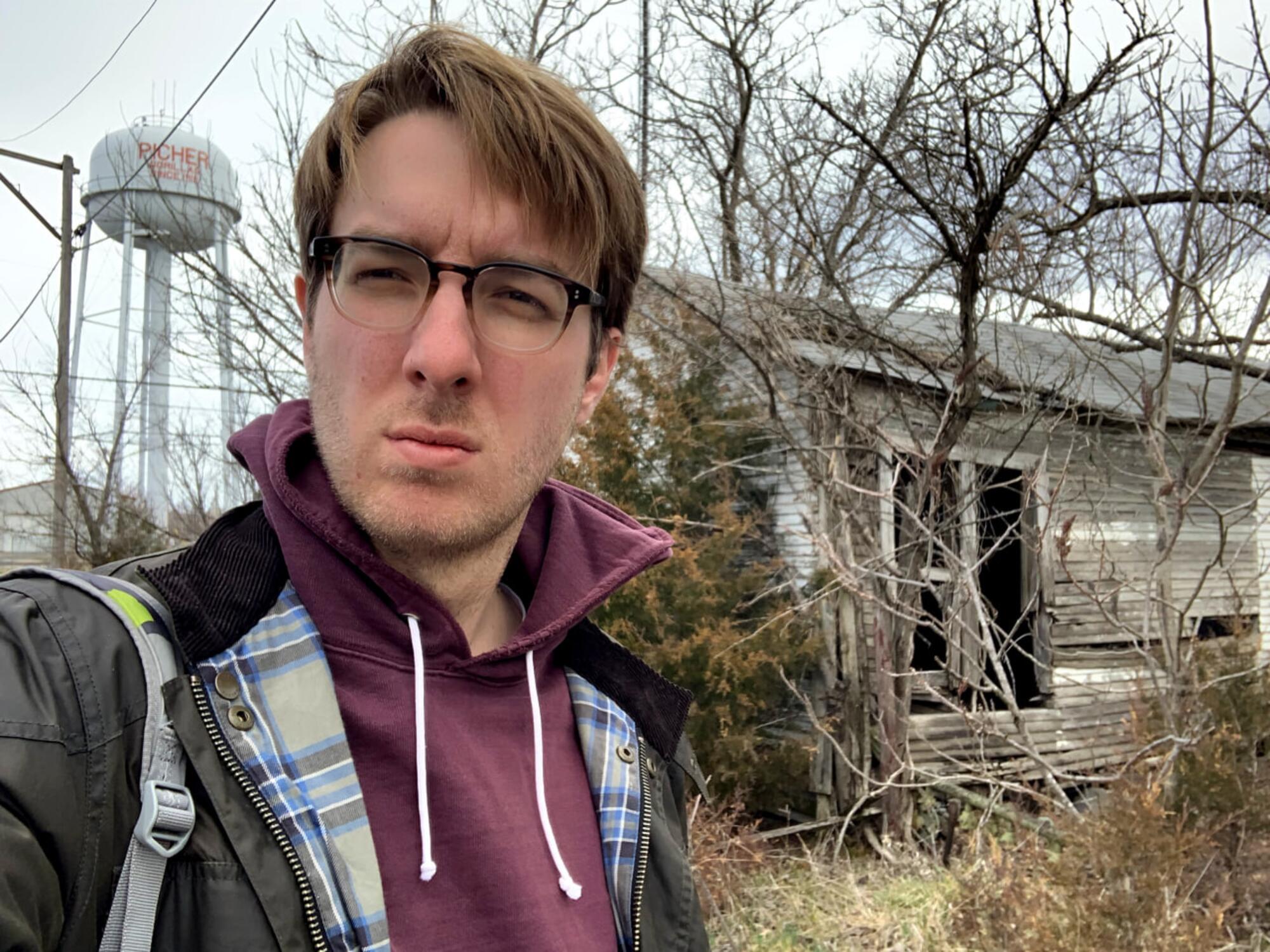 Oliver Franklin-Wallis en Picher, un pueblo fantasma de Oklahoma (EEUU).